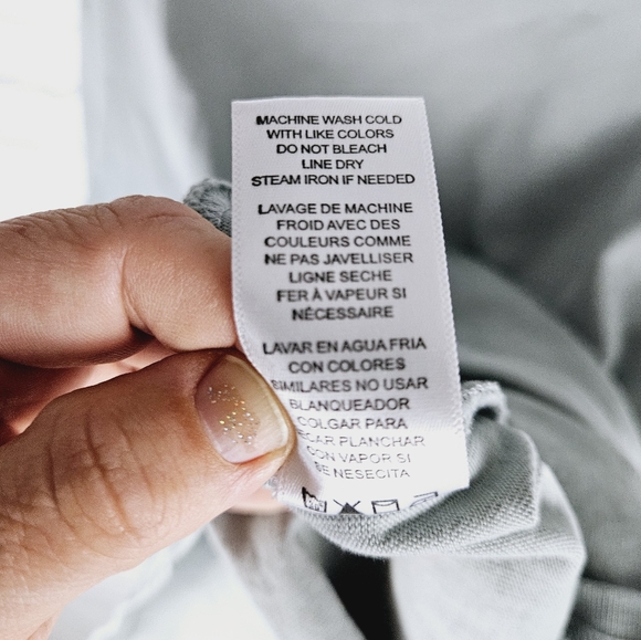 GOOD AMERICAN | crewneck long sleeve boxy oversized pullover sweatshirt - Picture 6 of 6